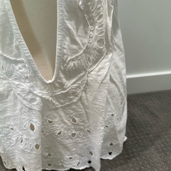 Free People sleeveless lace trim top - Picture 7 of 9